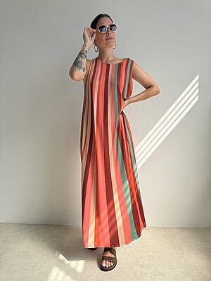 Abito Lycra Stripe