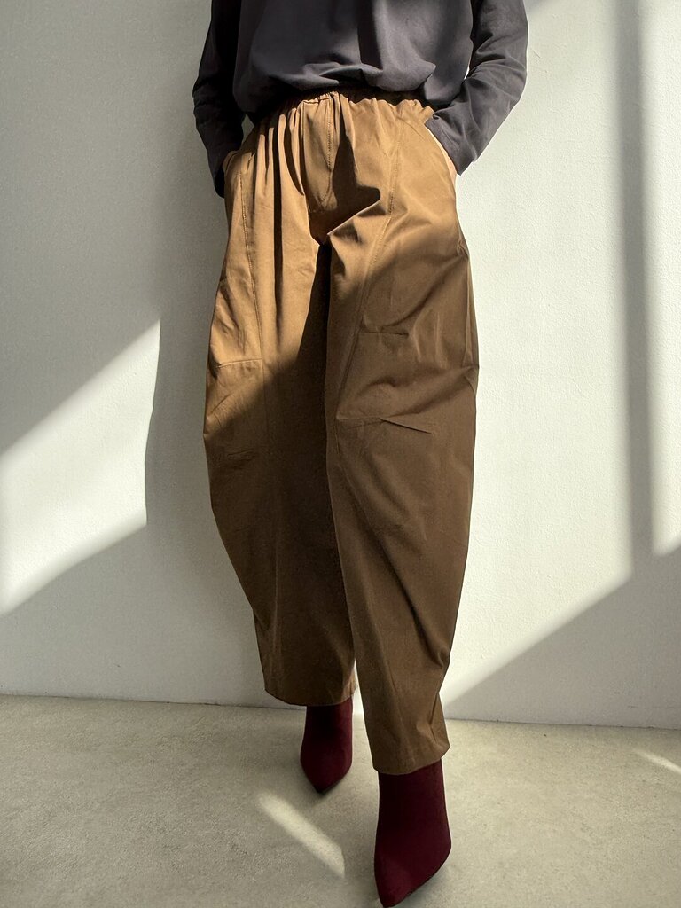 Panta ovetto JUST + 𝚌𝚘𝚕𝚘𝚛𝚒 - marrone bruciato 