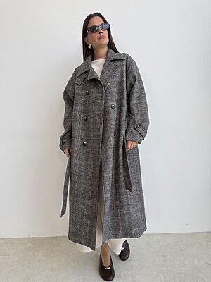 Coat Tartan Pink