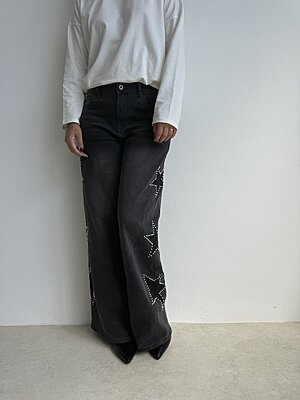 Denim Stars grey