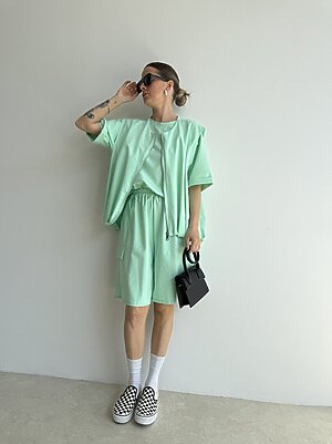 Set ZAIRA bermuda tascone