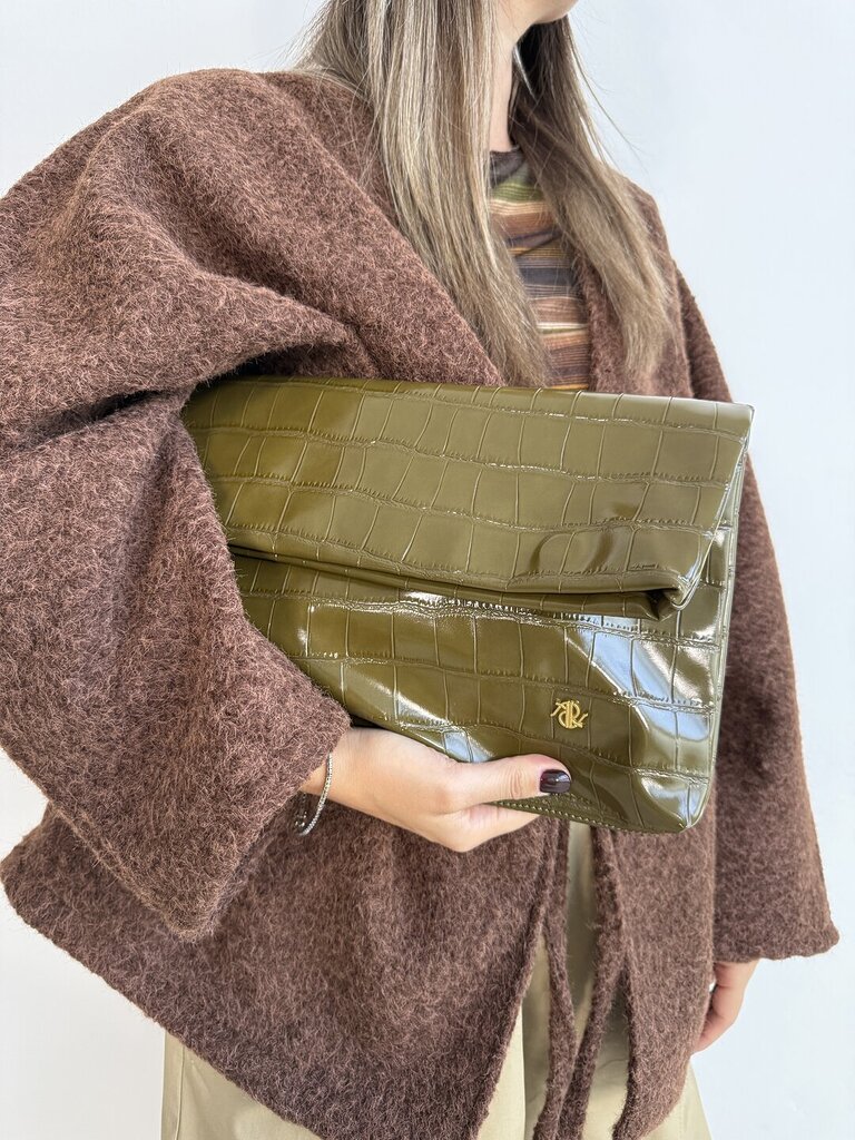 Bag CROCO oliva 