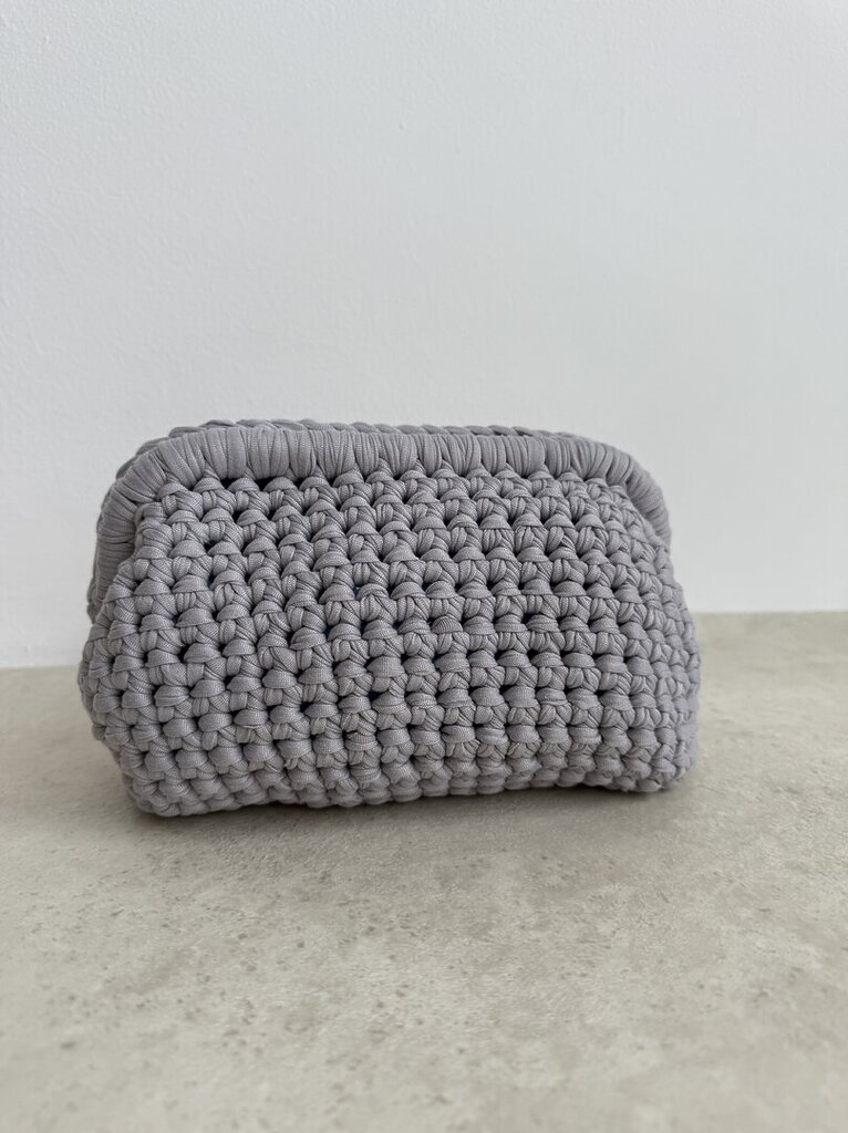 Borsa Crochet Clutch ghiaccio 