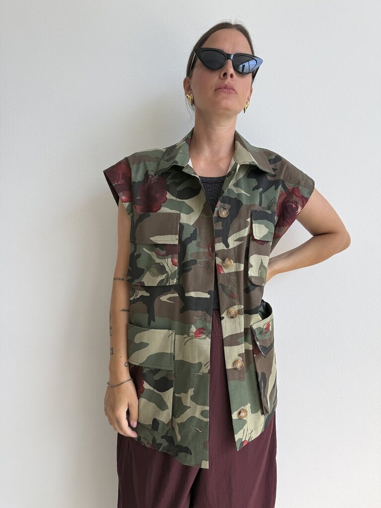 Gilet Camouglage Red 