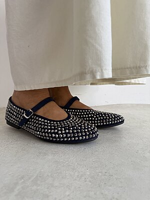 Ballerina SPARK punta tonda blue