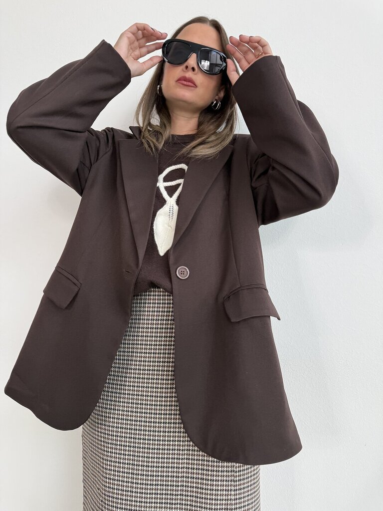 Blazer Daria - cioccolato 