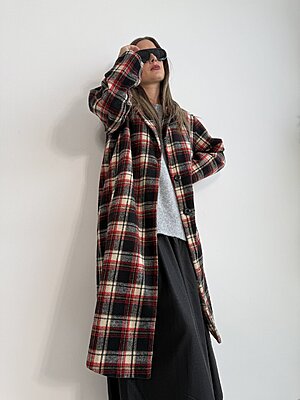Cappotto tartan + 𝚌𝚘𝚕𝚘𝚛𝚒