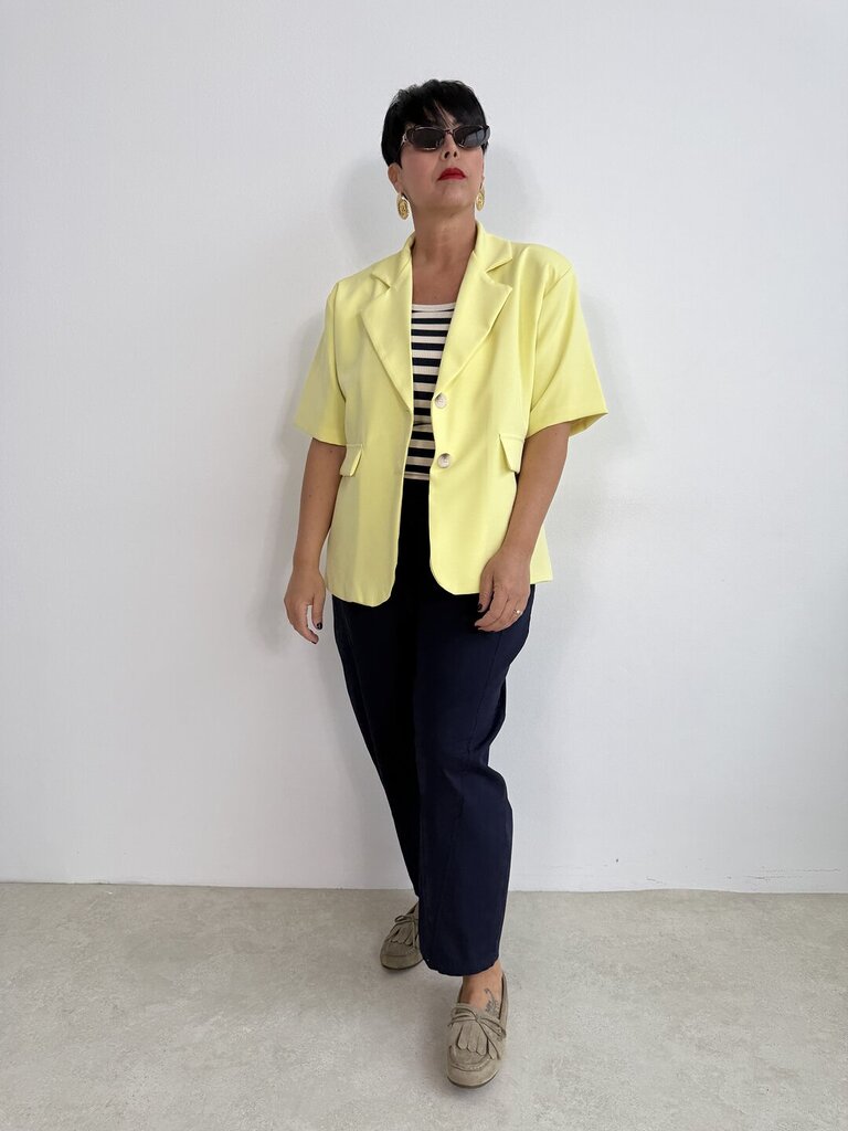 Blazer Mimosa m/corta - Giallo 