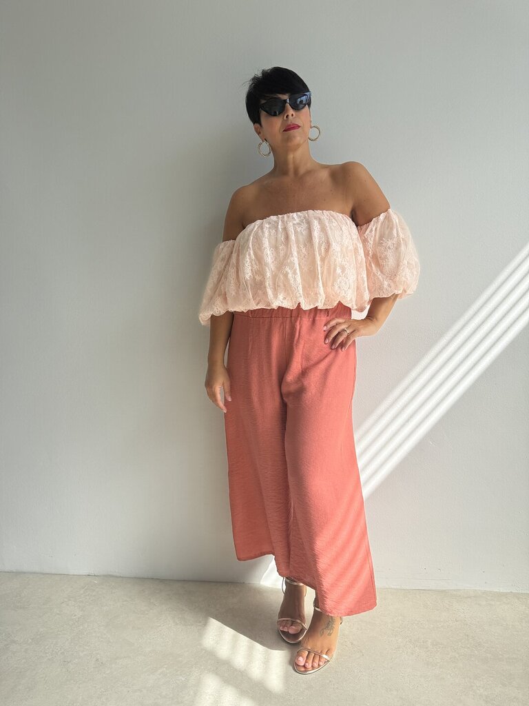 Pantalone Giove - salmone 