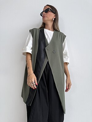 Gilet over doppio revers