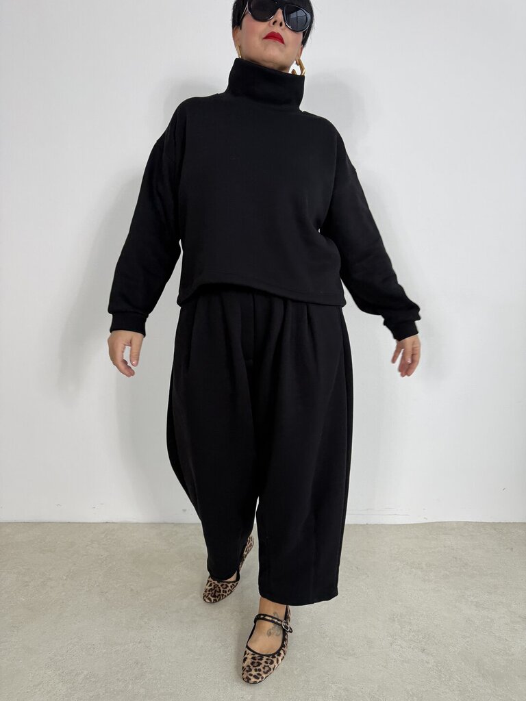 Felpa set  Jade felpato - Nero 