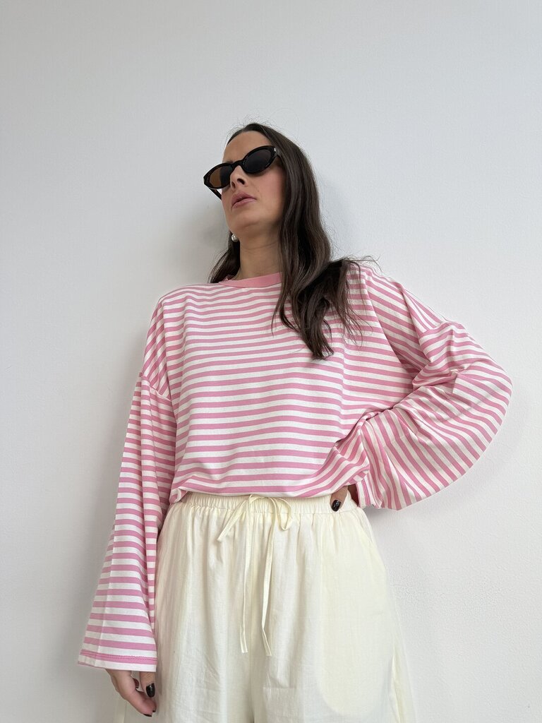 Ts Mia m/lunga riga - Rosa 