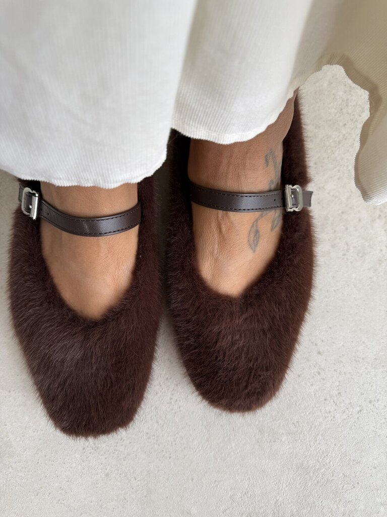 Ballerina FUR cioccolato 