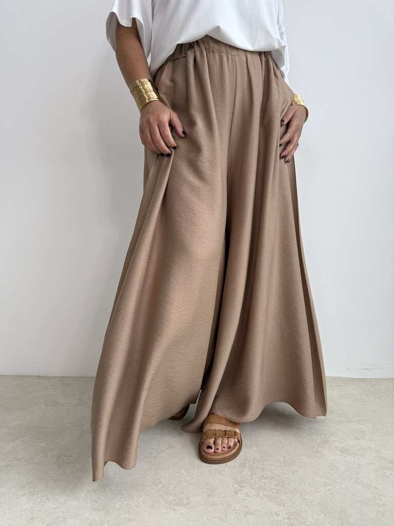 Pantalone Sveva - cammello 