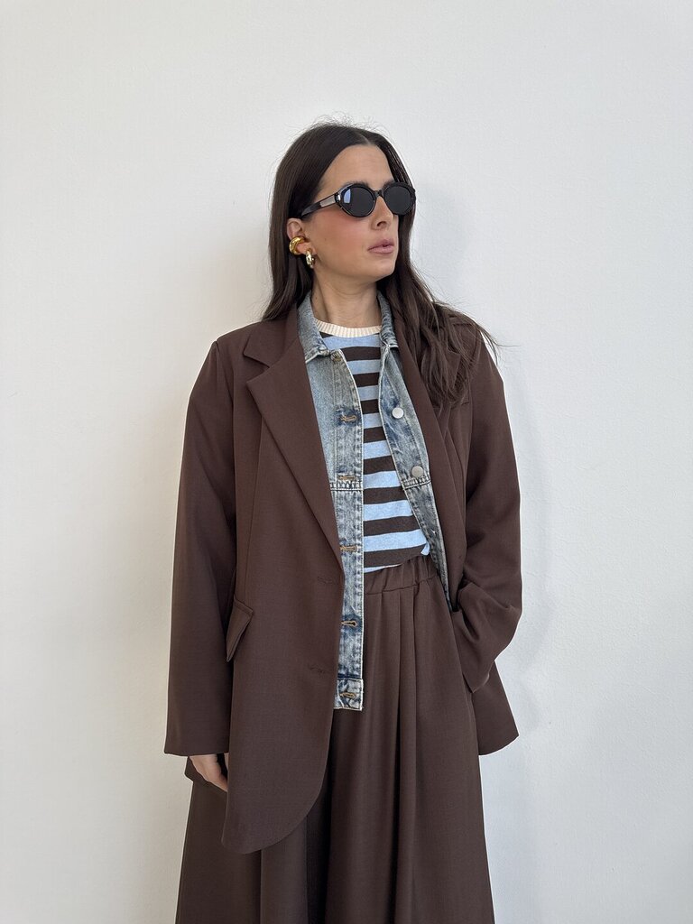Blazer Octavia - cioccolato 
