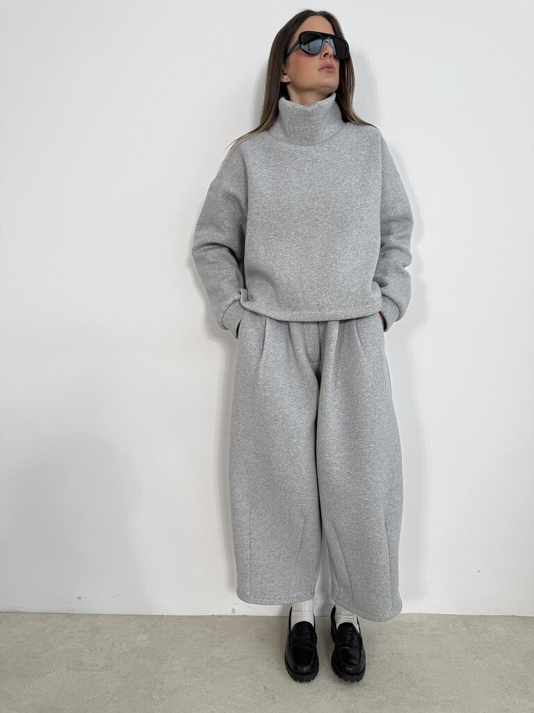 Ovetto Set Jade felpato - Grigio 