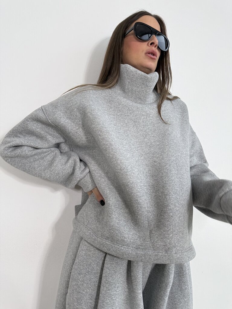 Felpa set  Jade felpato - Grigio 