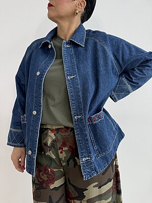 Giacca Rombobollo Red Denim