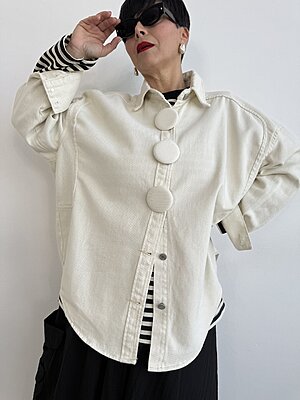 Camicia Bigbotton panna