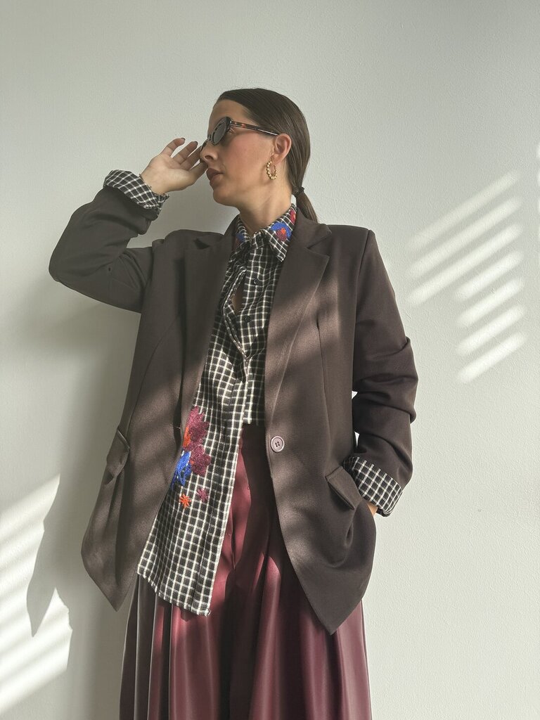 Blazer Apollo - cioccolato 