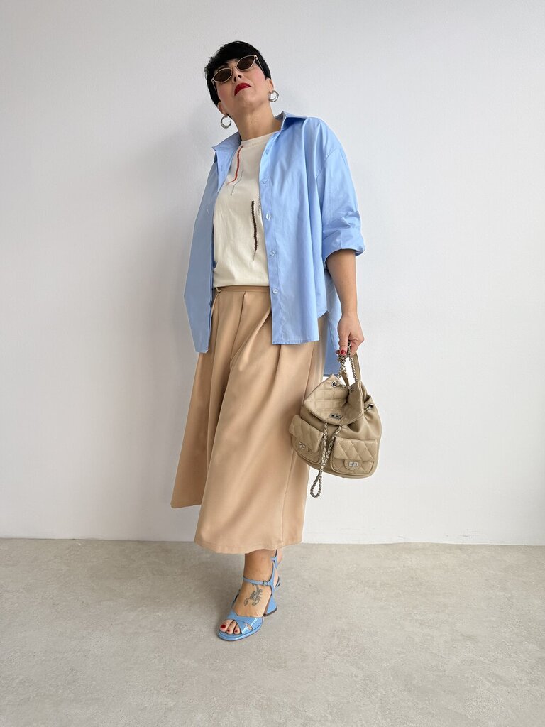 Pantagonna Lilium culotte - nocciola 