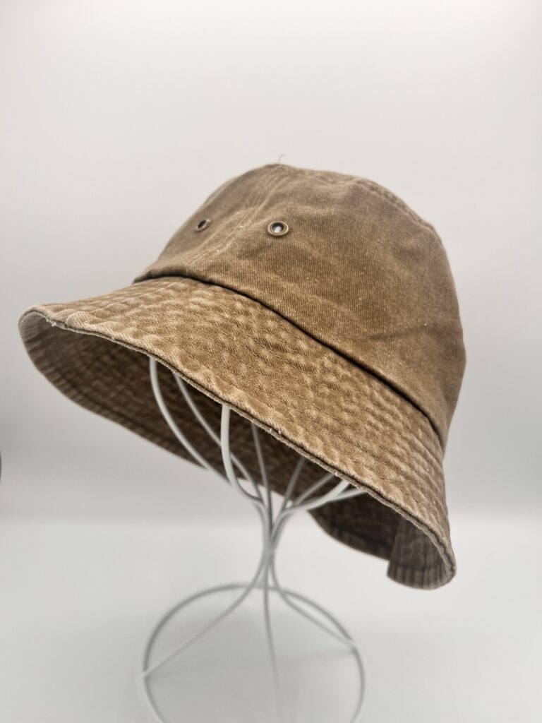 Cappello pescatora delavè - marrone 