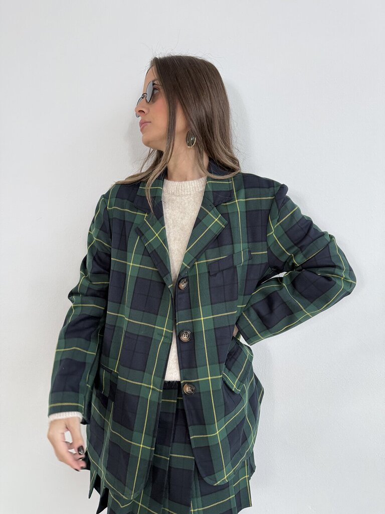 Giacca Scozia tartan 