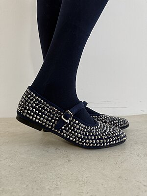 Ballerina SPARK punta tonda blue